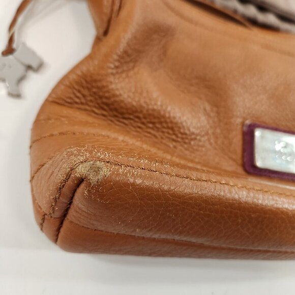 Radley London Brown Leather Crossbody Purse w/ Dust Bag - Picture 4 of 14